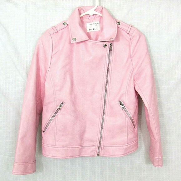 zara girls biker jacket